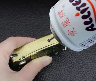 Запальничка газова з ножем 🔪  та відкривалкою для пляшок (Турбо полум'я 🚀) HL-562 HL-562 фото