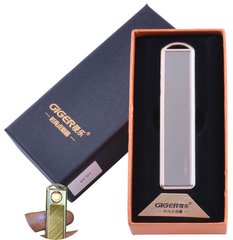 USB ⚡️ запальничка в подарунковій упаковці (Спіраль розжарювання) HL-34 Silver HL-34 Silver фото
