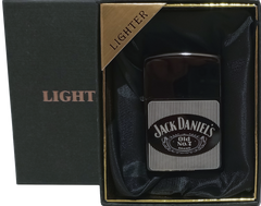 Классическая бензиновая зажигалка Earth Star 🔥 Jack Daniels Lighter D400 D400 фото