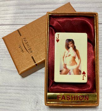 Зажигалка подарочная - Девушка sexy 🌶 D12-10 D12-10 фото