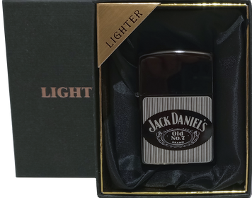 Класична бензинова запальничка Earth Star  🔥 Jack Daniels Lighter D400 D400 фото