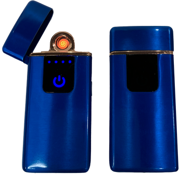 Сенсорна USB Запальничка ⚡️ (спіраль розжарювання) HL-482 Blue HL-482-blue фото