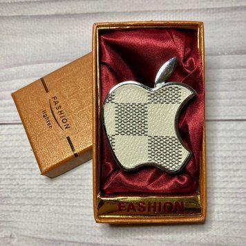 Зажигалка подарочная Apple Lighter (Обычное пламя) FASHION №1376-7 1376-7 фото
