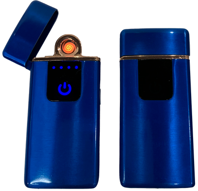 Сенсорная USB Зажигалка ⚡️ (спираль накаливания) HL-482 Blue HL-482-blue фото