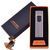 USB зажигалка в подарочной упаковке Lighter (Спираль накаливания) №HL-48 Black 955742961 фото