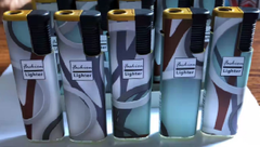 Запальничка пластикова (турбо полум'я) FASHION Lighter №536-3 536-3 фото
