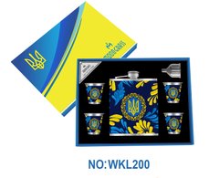 Подарунковий набір з флягою для чоловіків UKRAINE WKL200 WKL200 фото