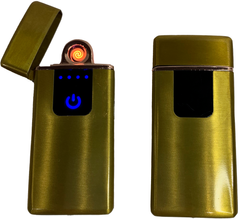 Сенсорная USB Зажигалка ⚡️ (спираль накаливания) HL-482 yellow HL-482-yellow фото