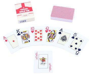 Карты игральные TEXAS HOLDEM №395-2 Красный 395-2-Червоний фото