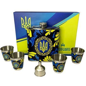 Подарочный набор с флягой для мужчин UKRAINE WKL-200 WKL-200 фото