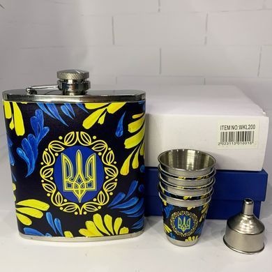 Подарочный набор с флягой для мужчин UKRAINE WKL-200 WKL-200 фото