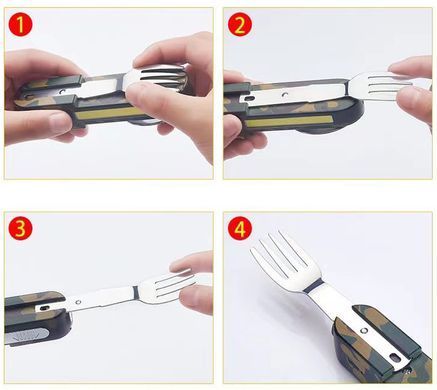 Багатофункціональна USB-запальничка, ліхтарик, ложка, вилка, магніт, лазерна указка HL-532 HL-532 фото