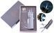 Запальничка подарункова Fang Fang (Гостре полум'я, ніж, ліхтарик) №4443 Black 750908102 фото