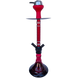 Стильний червоний кальян Hookah з ребристою шахтою &mdash; 50 см H3214 H3214 RED фото 1