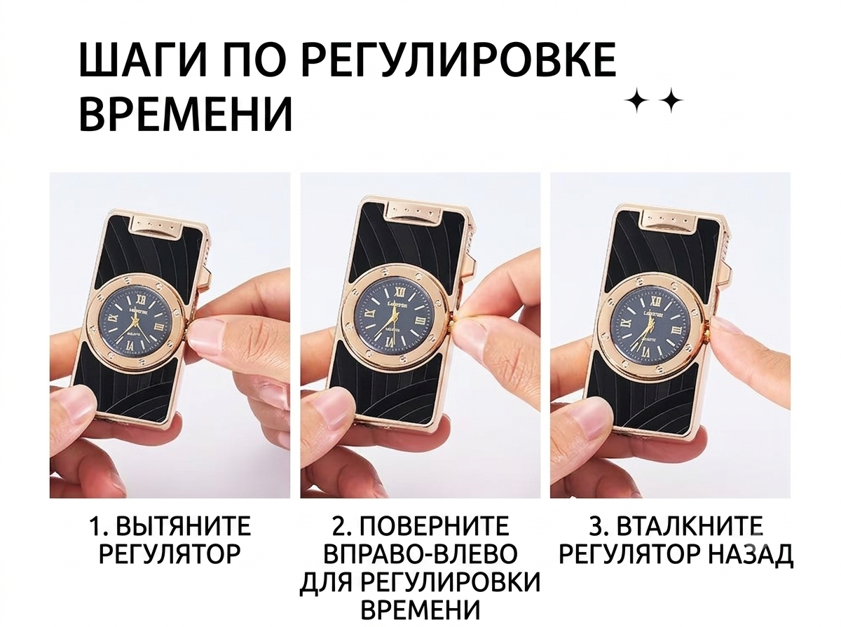 Инструкция по настройке времени